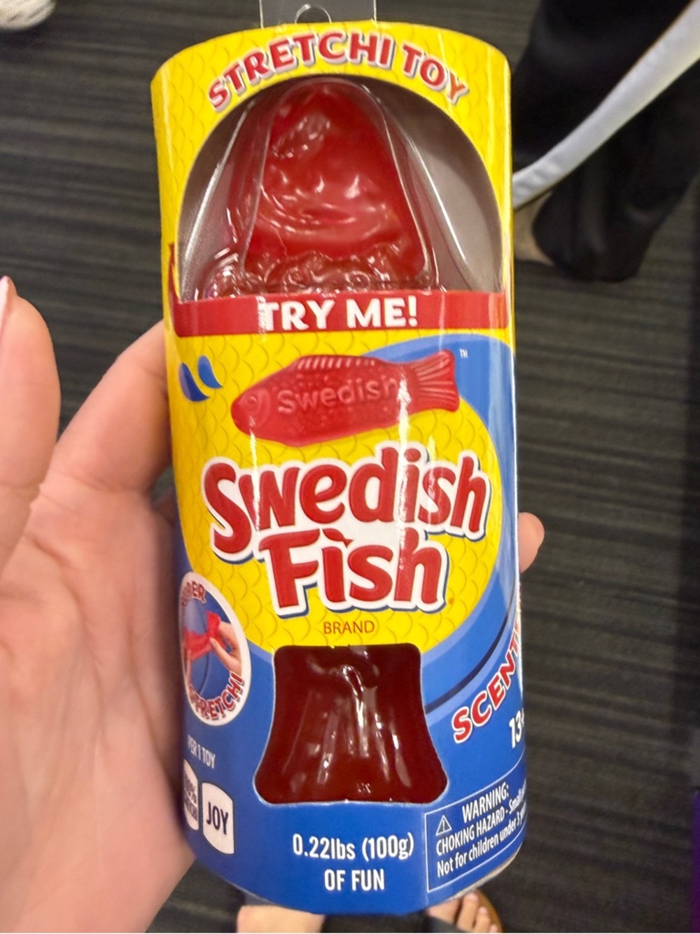 Swedish Fish Stretchy Toy - Red
